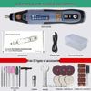 Rechargeable Variable Speed Electric Grinder: Lithium Battery Polisher & Engraving Tool