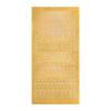 Waterproof PVC Hot Stamped Silver Flower Notebook Stickers