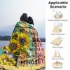 Beautiful Day Personalized Name Blanket Cozy Personalized Blanket Ultra-Soft Great for Living Room Nap Sofa Livingroom Four Seasons Multipurpose