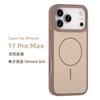 Applicable To Apple iPhone1716promax Mobile Phone Case Matte Two-in-one Skin Feeling Samsung S2 Orange Magnetic Suction Case