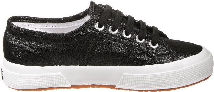 Кроссовки Superga 2750 Lame black/white