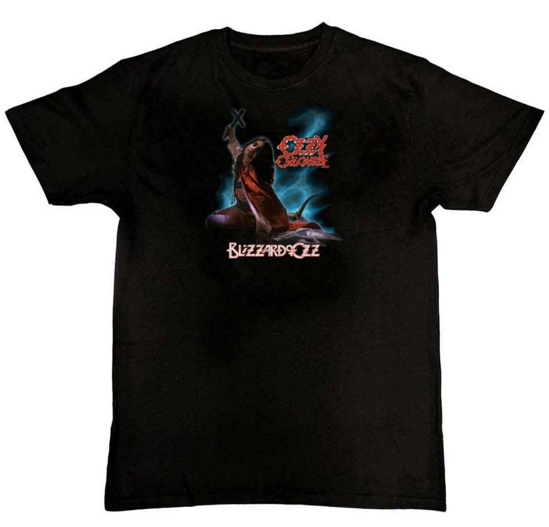 Ozzy Osbourne Blizzard of Ozz Graphic Print Mens T-Shirt XL
