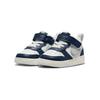 Nike Court Borough Low 2 Low Top Toddler Shoes White Blue Infant And Toddler BQ5453-121