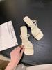 Grape Mother Huizhou Women's Shoes 2025 Spring and Summer New Items Strictly Selected French Strap Sandals Women's Fashion Shoes Children's Slippers