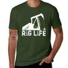 Funny Rig Life Oil Drilling Roughnecks Oilfield Worker Unisex Tshirt Shirts Graphic Unisexs Workout Shirts