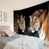 Colorful Tiger Portrait Tapestry Room Decoration Wall Hanging for Living Room Bedroom, dormitory, Birthday and Christmas gifts
