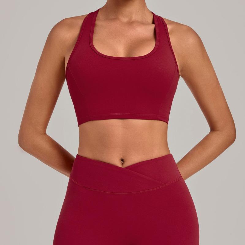 Women S Tight Fitness Yoga Vest Sleeveless Sports Bra
