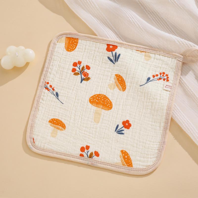 Pure Cotton Baby Gauze Towel & Small Drool Bib Set for Newborns - Soft & Gentle A-Class
