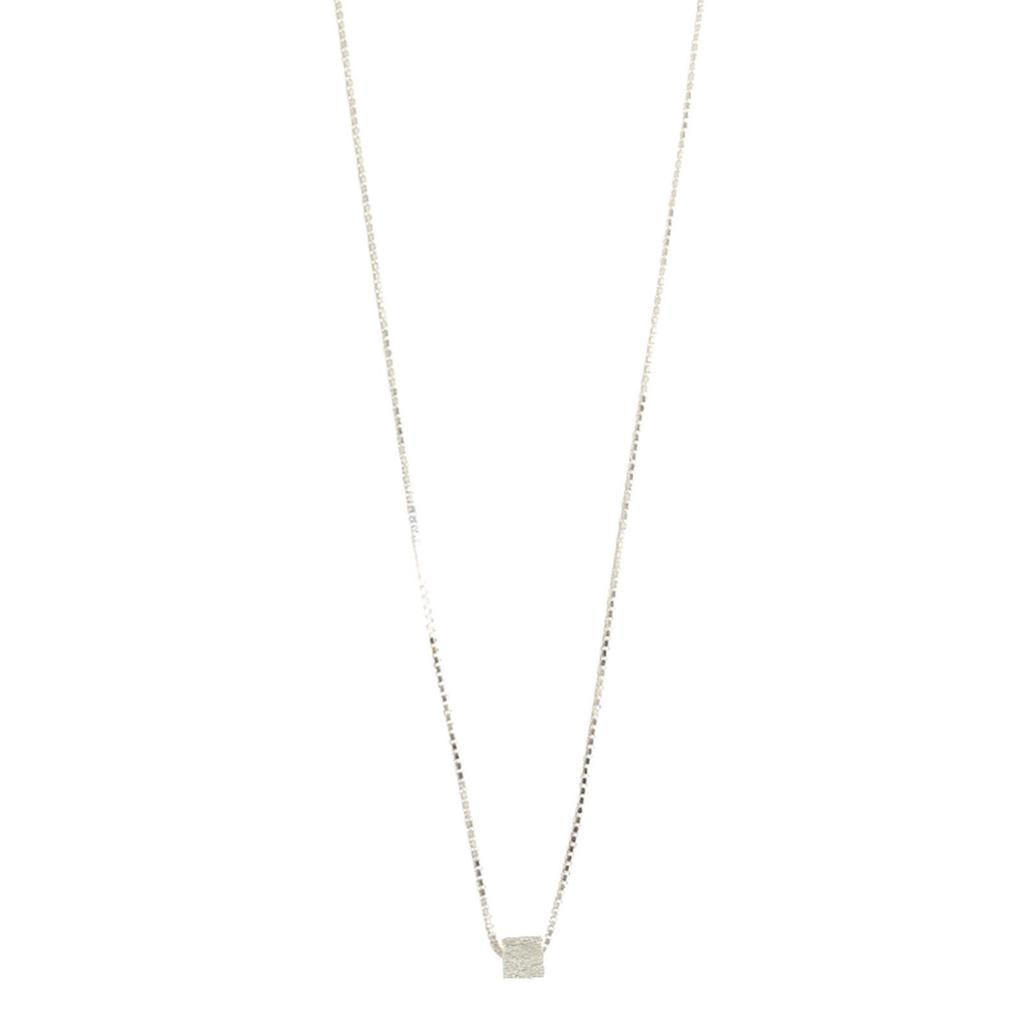 Korean Style Geometric Square Pendant Necklace for Women 2024 - Light Luxury Clavicle Chain