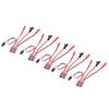 5PCS 30A Brushed ESC with Brake Dual Way JST Interface Micro 30A Brushed Speed Controller for 130 180 260 Motor 1 16 1