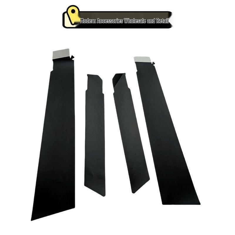 Hyundai Reina Black Window Frame & Door Decorative Magnetic Strip Sticker Right 3