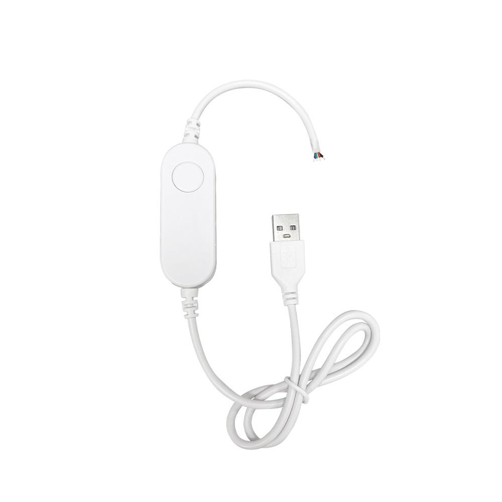 Bluetooth RGB LED Strip Controller, 24-Key Remote, Dream Color, Lotus Lamp, 5V/12V/24V, Seven-Color Dimmer