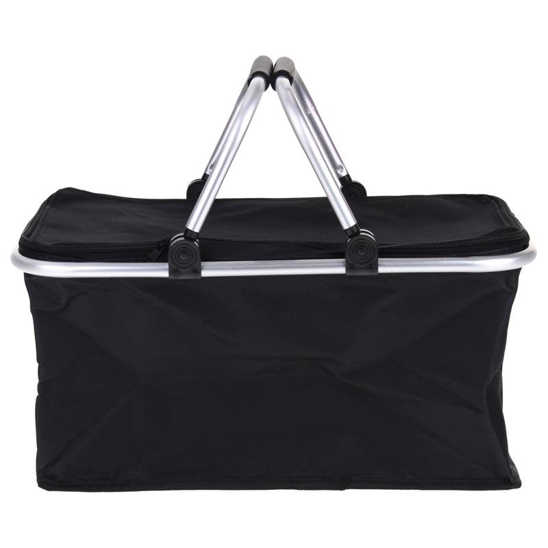 Large Thermal Picnic Bag Beach Cooler Foldable Tourist Basket