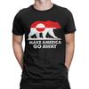 Harajuku MAGA Make America Go Away  T Shirt Cotton Short Sleeve Greenland Crewneck Summer TopsTops
