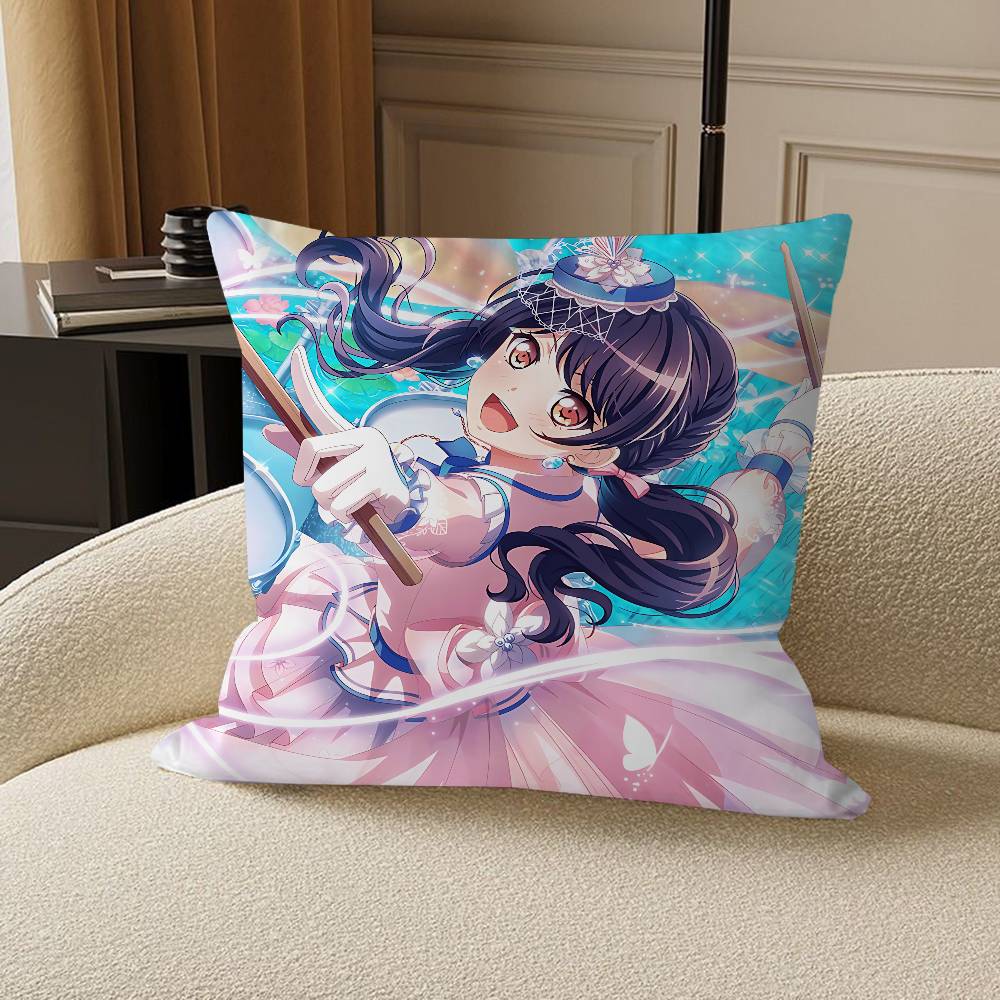 Futaba Tsukushi Personalized Pillow Cover Kids Bedroom Wild Party Decor Pillowcase Kid Birthday Shower Gift