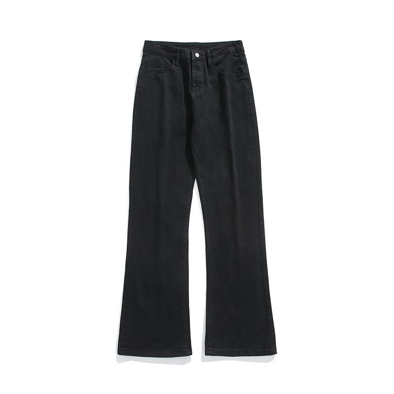 

Micro-jeans Men Korean Version of High Street Slim and Handsome Bell-bottoms 3XL
