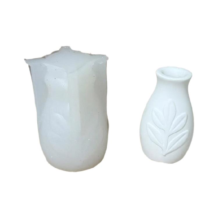 High Detail Silicone Mold for Arrangement Flowerpot Mini Vase Making Tool Realistic Pattern Crafting Accessory
