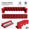 24v Bus Bar 12v Pair Copper 600 Amp busbar For Automotive RV Vehicles 8 Post M10 Power Distribution Block with Cover 24V Rating