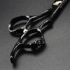 6.0 Inch Black Ring, Handle Hair Scissors, Hair Scissors, Flat Scissors, Tooth Scissors, Thin Scissors, Special for Hair Salons 07-2