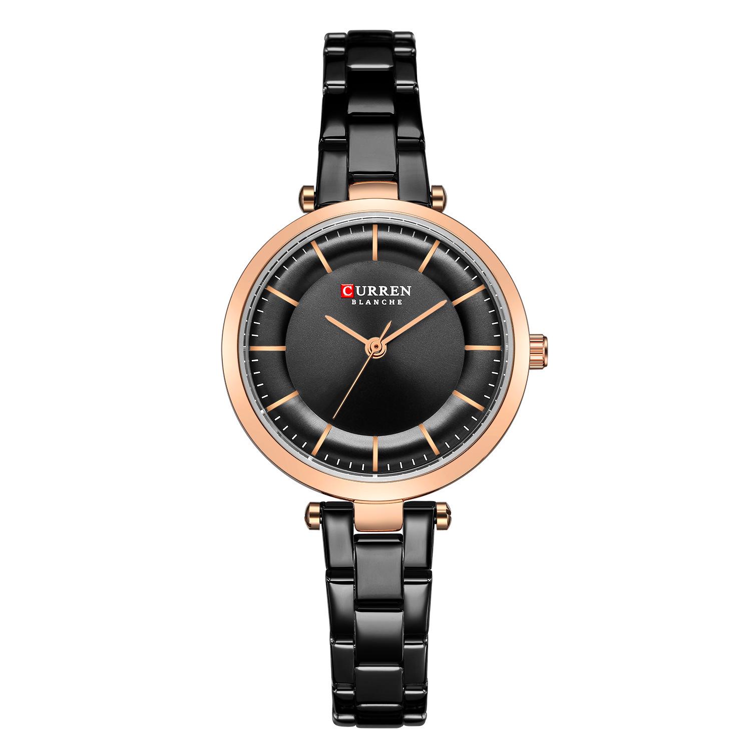 CURREN 9054 Ultra-thin Women s Quartz Watch - Minimalist Round Dial, Ideal for Students