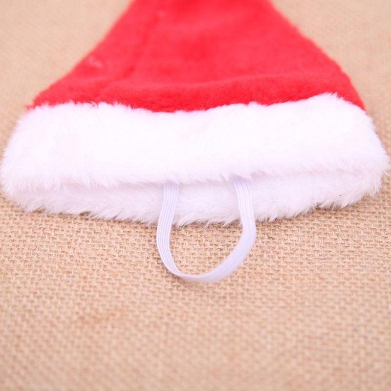 Christmas Pet Hat Santa Claus Hat For Cats Dogs Puppy Xmas Decoration New Year Pet Costume Home Festival Party Pet Supplies