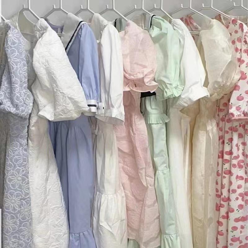 2025 Summer French Floral Print Dress - Thirteen Lines Brand Women's Collection