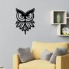 1pc Luxury Owl Wall Decor - Modern Metal Wall Hanging Art for Birthday Parties, Iron Crafts Room Decor & Outdoor Home Decoration