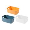2 Stück Desktop-Aufbewahrungsboxen Stifteaufbewahrung mit Griffen Kosmetik-Snack-Aufbewahrungsbox Organizer für Küche Badezimmer Toilettenartikel
