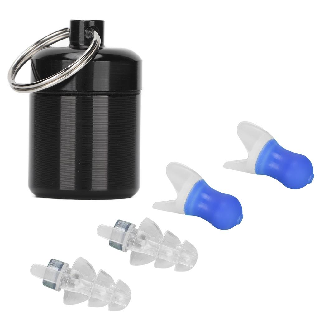Ear Plug Hearing Protection Washable Reusable Noise Reduction Tools for Concert Nightclub