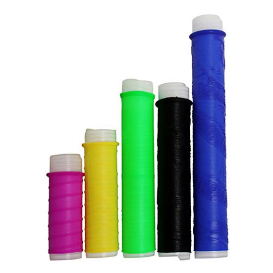 12/17/24/35CM Rękaw kurczliwy na zimno Uchwyt Antypoślizgowy Uchwyt wędki Rączka rakiety do badmintona Narzędzia ręczne Silikonowy rękaw Rurka