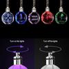 1PCS Free Personalized Gift Glow Keychain Gift with LED Light Love Family Holiday Commemorative Pendant Photo Keyring