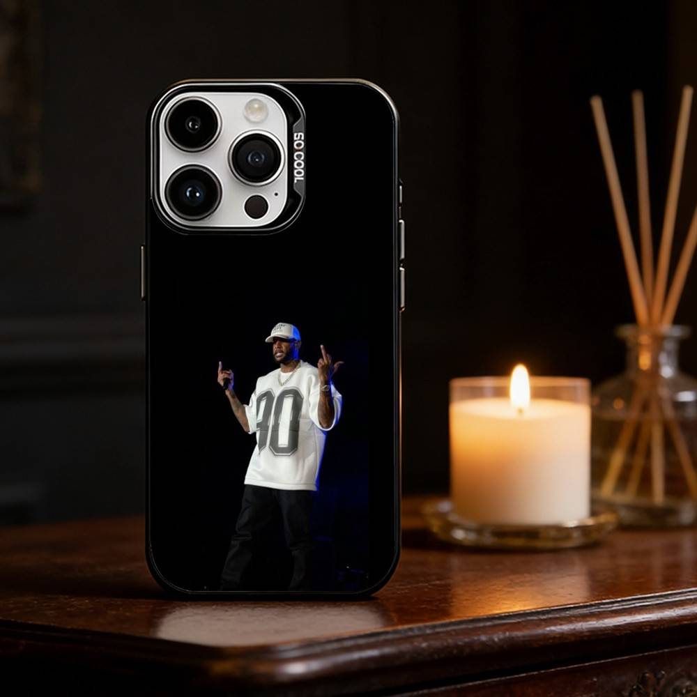 Booba singer b2o 92i Phone Case For iPhone 17,16,15,14,13,12,11,Pro Max,Plus Candy Silver Cover