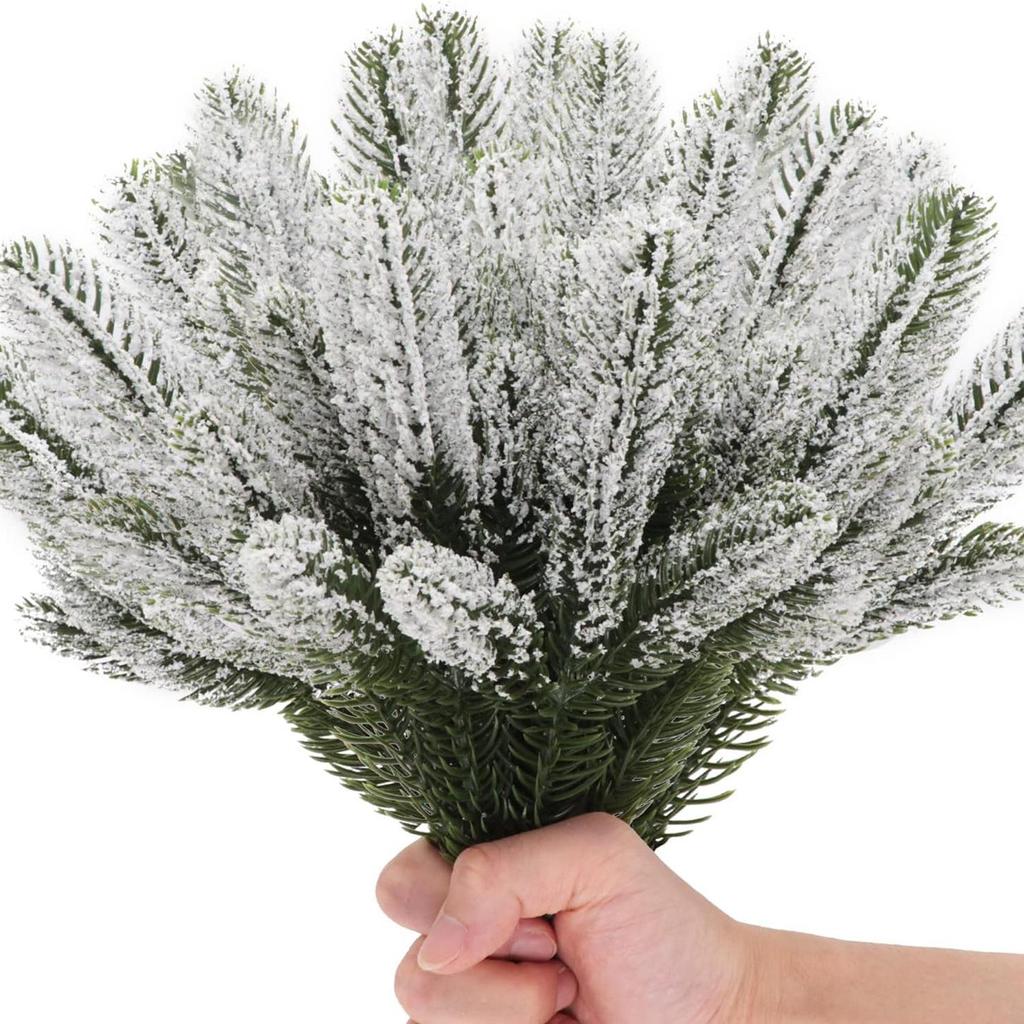 Artificial Pine Needle Green Plants for Christmas Tree and Indoor Flower Arrangements