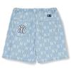 New MLB SS24 Shorts Kids' Light Blue 7ASMM0543-50BLL