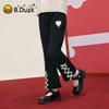 B.Duck Girls' Fleece-Lined Flared Winter Trousers
