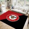 Brentford Football Design Crystal Velvet Carpet Cozy Non?Slip Printed Rug For Bedroom Living Room Entrance