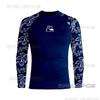 Ανδρικό Rash Guard με Μακριά Μανίκια UPF 50 για Snorkeling, Κολύμπι, Surfing, Αντηλιακή Προστασία, Γρήγορο Στέγνωμα Μαγιό