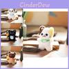 Delightful Small Kitty Plush Keychain Velvety Soft Stuffed Animal Doll