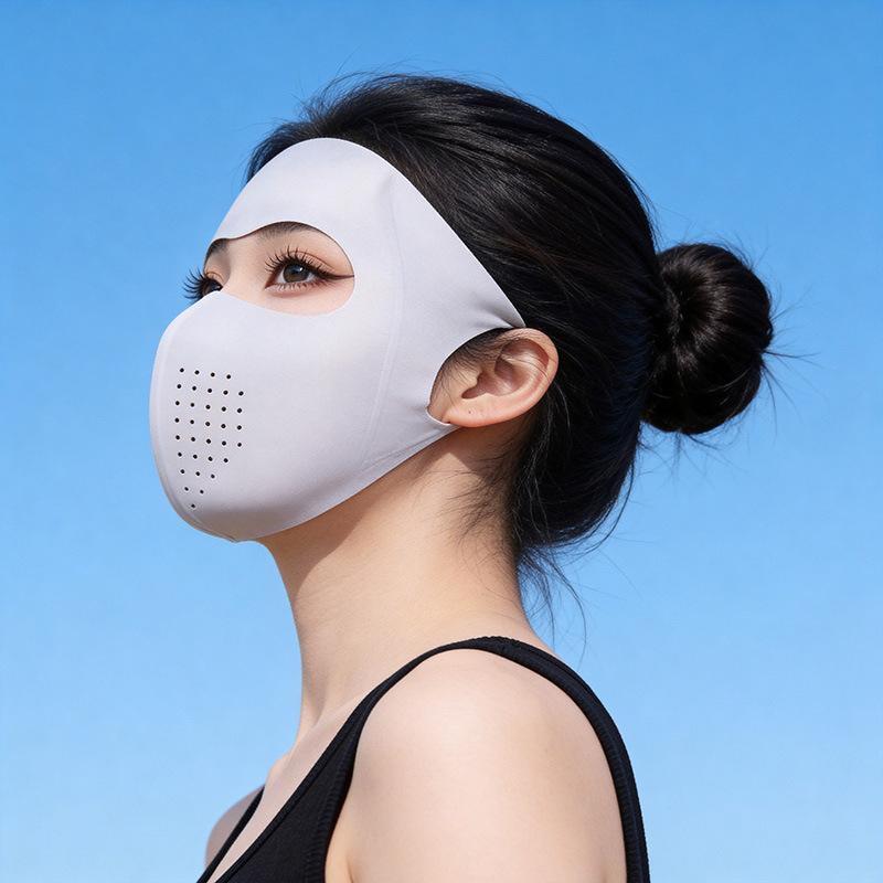 Muqingqingping Women s Summer Ice Silk Face Mask