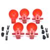 5Pcs Poultry Chicken Automatic Feeder Drinker Coop Bird Water Drinking Cups
