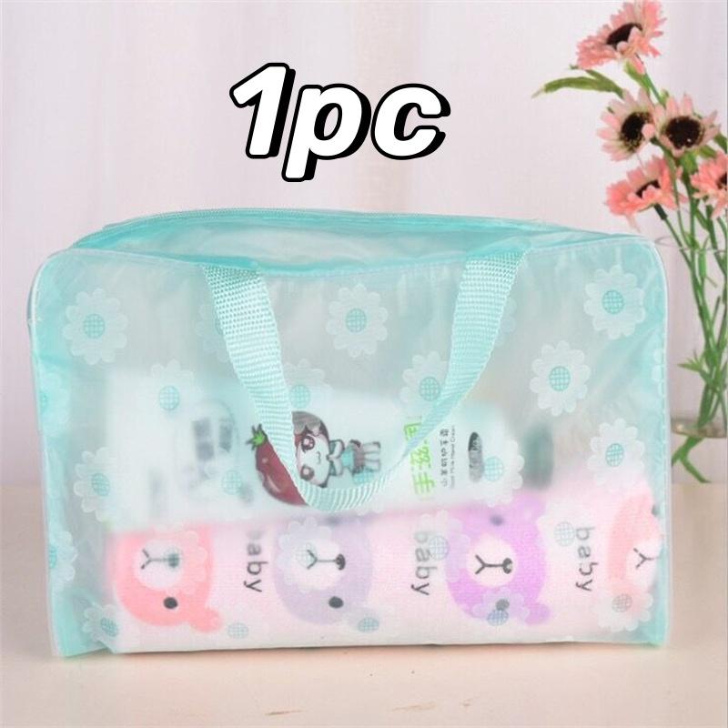1-5pcs Waterproof Cosmetic Bag Travel Folding Toiletry Handbag Large Capacity Wash Toothbrush Storage Organizer Portable Bags
