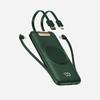 Batterie externe 20000mAh avec câbles intégrés, lignes de charge, chargeur PD, Powerbank Portable sans fil, batterie externe Mobile
