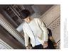 Men's Double Zipper Japanese Style Knit Cardigan Sweater - Autumn/Winter Fashion, Versatile Casual Outerwear.