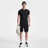 Fila Fitness Minimalist Sports Training Comfortable Versatile Breathable Short Sleeve T-Shirt Men Tops Black A51M621109FBK
