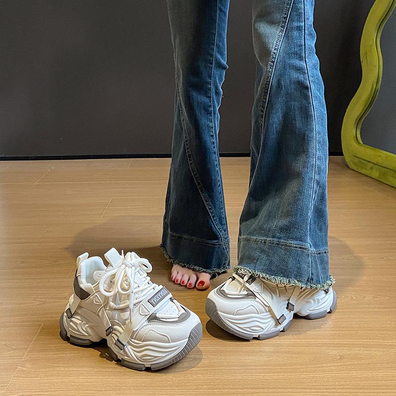 Korean version thick-soled ** dad shoes women 2025 spring **** running shoes casual shoes FB9961