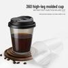 Disposable PP High-Foot Coffee & Milk Tea Cups