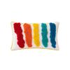 B&B Ins Wind Tufted Pillow Case Nordic Geometric Living Room Sofa Cushion Waist Pillow Rainbow Tassel Bedroom Pillow