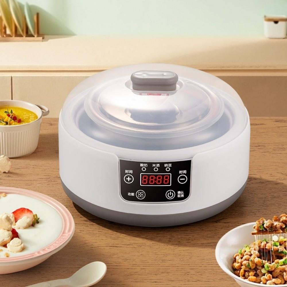 Easy To Clean Yogurt Maker 1/5/9-cup Ice Cream Pudding Maker Household Use