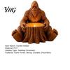 Thoughtful Housewarming Gift Giant Forest Creature Statue Candle Holder, Sitting Tree Stump Tealight Candlestick, Creative Conversation Starter