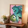 DIY Diamond Painting Monsters, Inc. Cross Stitch Kit Mosaic Art Diamond Painting Full Circle Diamond Home Decoration